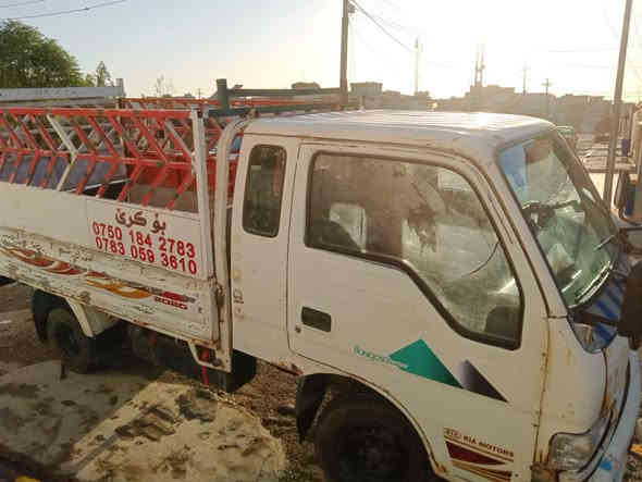 كيا ڤونتيرا موديل 98 قلاب قمارة وربع محرك 3000 محرك گير اكسل تخم تاير  كله بشرط سياره جاهزة ماتحتاجلهة اي شي گبل عالشغل سنويه وهزةجديدة رقم بغداد مسطرة سعرهة 57 ورقةمكاني اربيل  دارتو  للتواصل عالرقم ***********واتساب واتصال 
*********** واتساب واتصال
