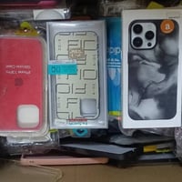 كارتون ٢١٠  عدد الكفرات بالإضافة إلى ٣٠ قطعة سماعه ايربود الأصليه شرط ...