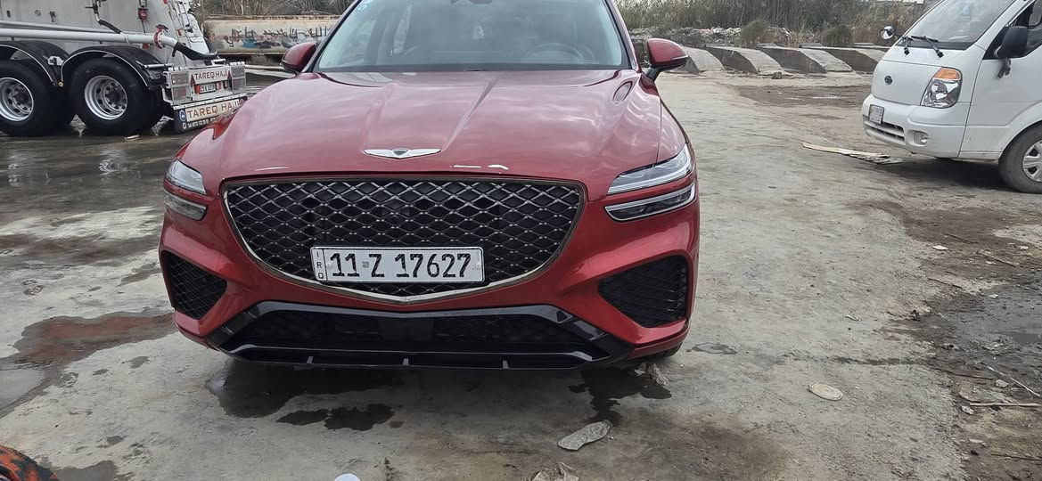السلام عليكم جينسس gv70 موديل ٢٠٢٣ فول مواصفات رقم بغداد السعر ٣٢٠  رقم الهاتف ***********

