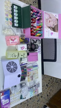 مواد اظافر • تجهيز كامل • يوفي محمول