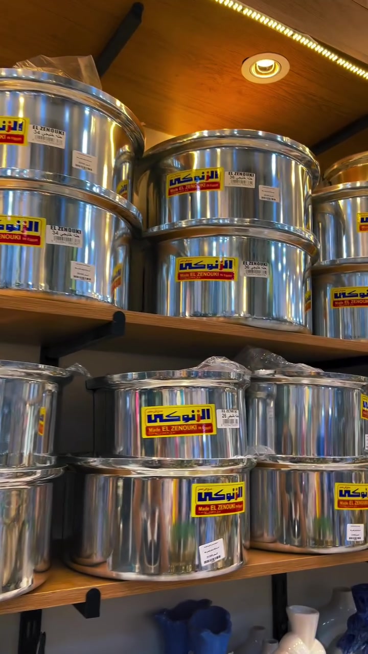 كل ماهو جديد تميزوا معنا:-
توفرت جميع منتجات ماركة زنوكي المصري الغنية عن التعريف من الضمان / نقاوة 100‎%‎ 
لتواصل واتس ***********
العنوان ( الديوانية / الحمزة الشرقي / شارع الهوى /مجاور ازياء قاسم للعباية/ مجاور ورق عنب / قرب مصور مسعود) 
متوفر توصيل لجميع محافظات العراق#منزلية #مجمع #الحمزة_الشرقي #زنوكي #زنوكي_مصري
