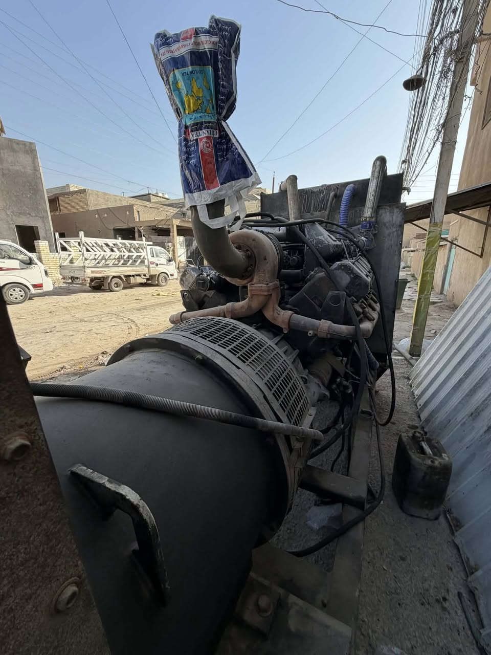 سلام عليكم مولدة للبيع سكانيا 144مكصوصة 10توليد بلادي مجفته قبل 5اشهر سعر 75ورقة بيه مجال بسيط شرط حمل العنوان ابو غريب ***********
