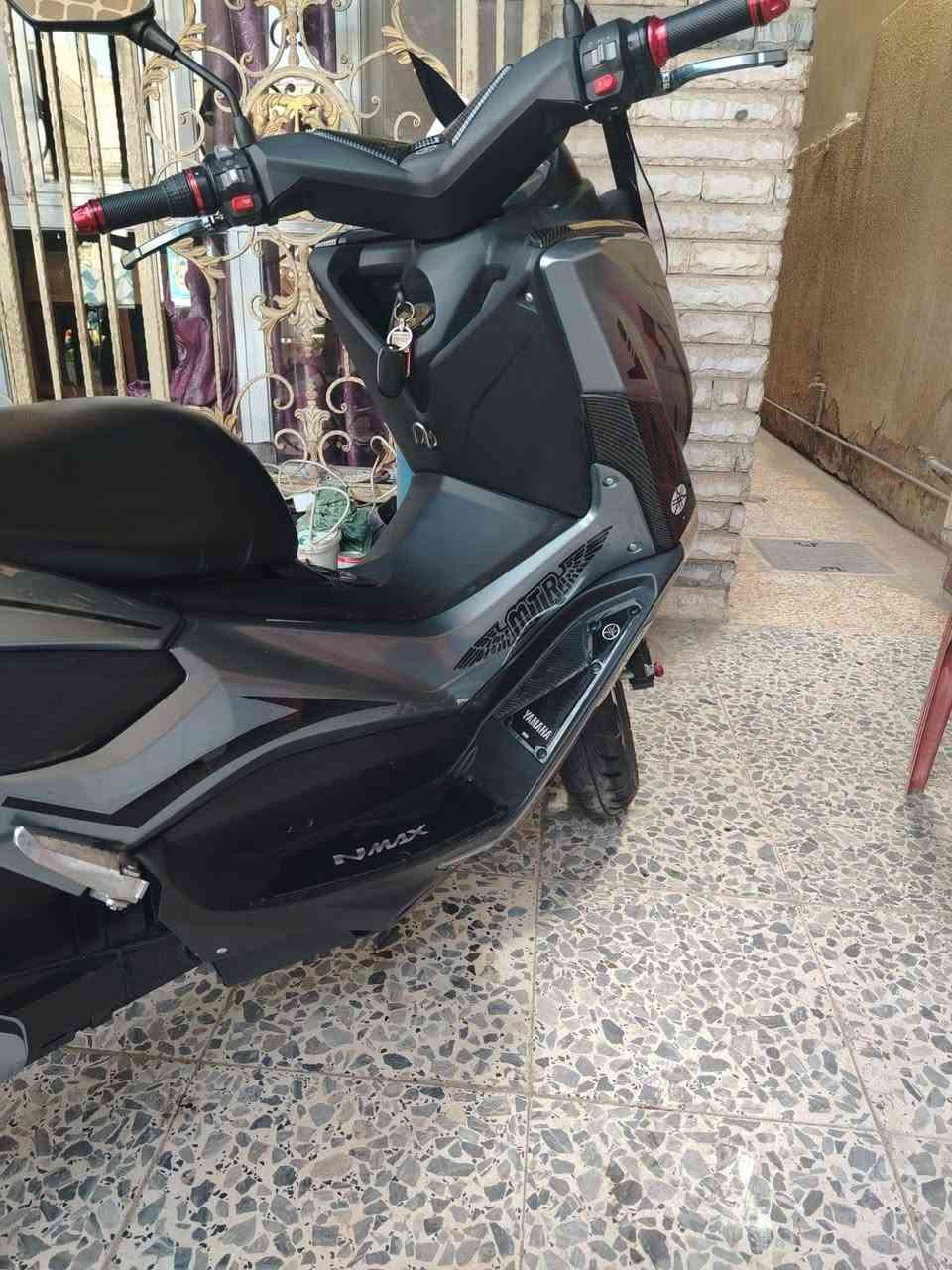 سلام عليكم دراجه شحن tmax دراجة جديدة مكفولة كفالة عامة ستة بطارية عل فحص شاشة كار بلاي كشن رياضي دوسات رياضي دبلات غاز رقم *********** مكاني بغداد
