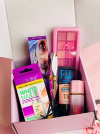 بوكس مكياج • ماسكارا 4D • كريم أساس Fit Me