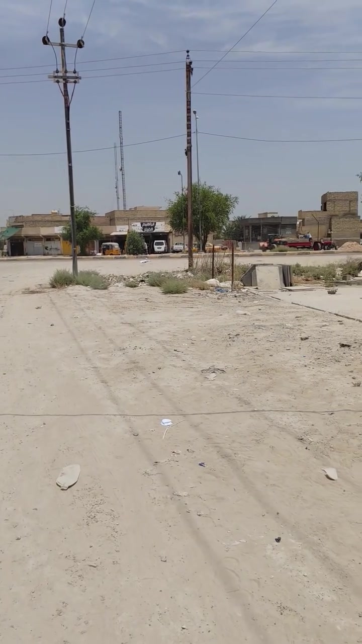 سلام عليكم القطعة ٢٠٥) متر سبع البور بغداد طابو الكاظميه السعر 56/////***********
