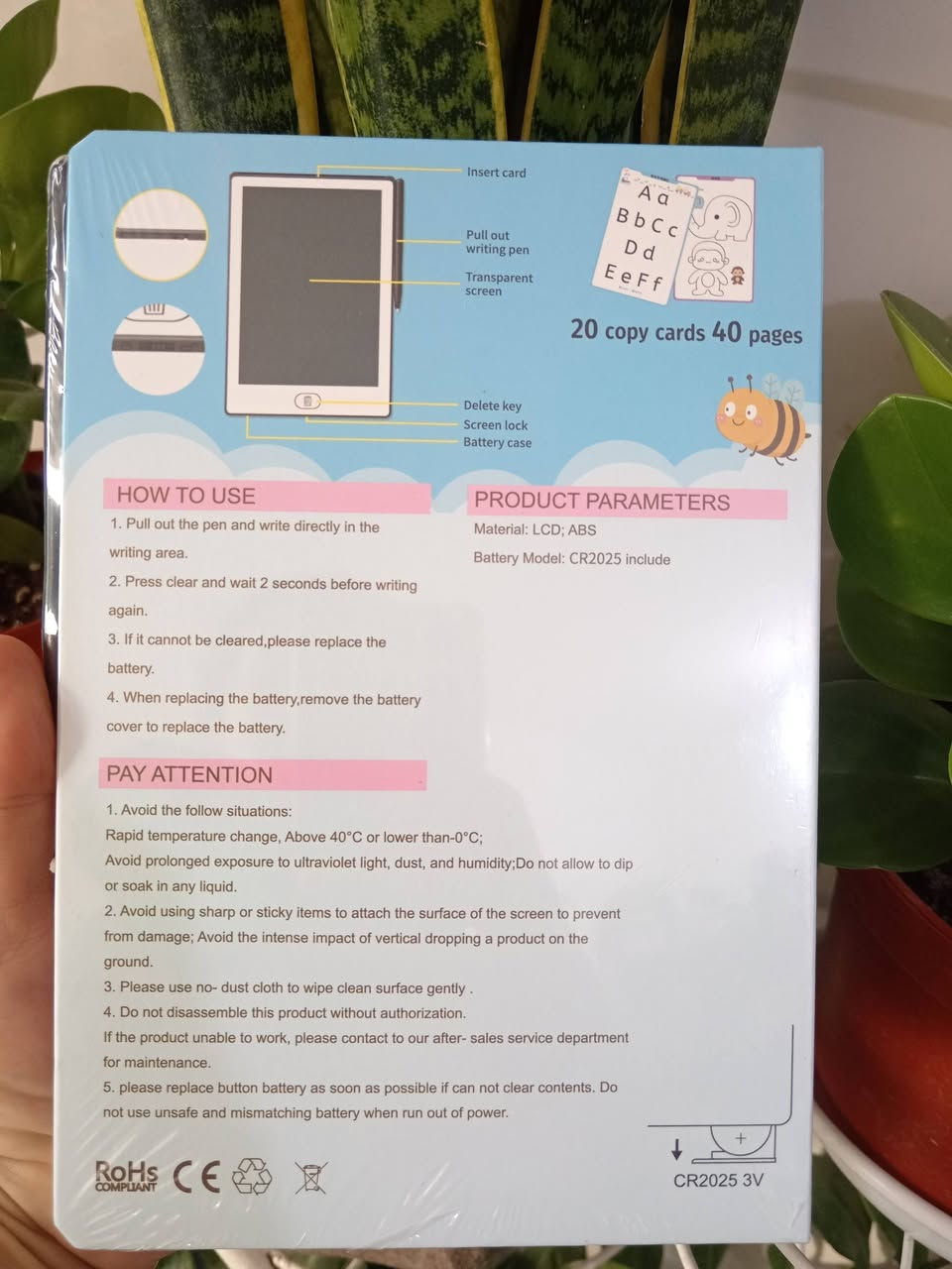 سبوره الكترونيه ملونه مع ٢٠ بطاقه ٤٠ وجه تعليمي
القطعه ب ٧
متوفر اخر تلث قطع


**إذا كنت صاحب هذا الإعلان وتريد حذفه لأي سبب، رجاءا أرسل رسالة إلى الدعم الفني**