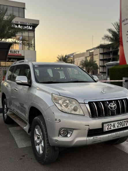 السلام عليكم 
برادو للبيع 2010 مكفولة كفاله عامة سبير دفن لون رصاصي رقم اربيل باسمي كشنات جلد شاشة كبيرة 3 قطع تبريد تحكم ستيرن داخل بيجي السعر 208 
للاستفسار :
***********
