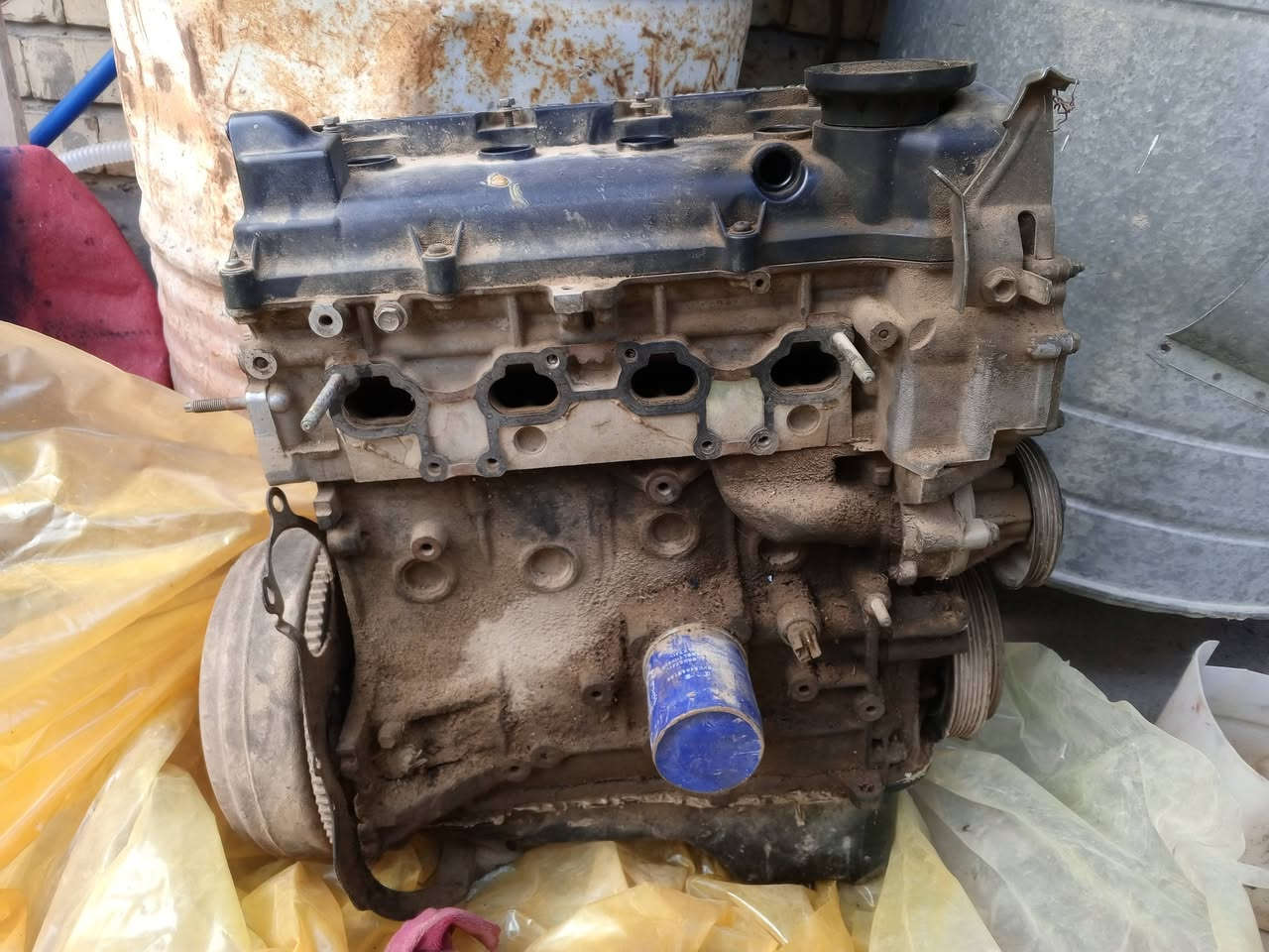 السلام عليكم ورحمه الله وبركاته محرك نيسان سني مستخدم للبيع  اب 250 الف  ***********
