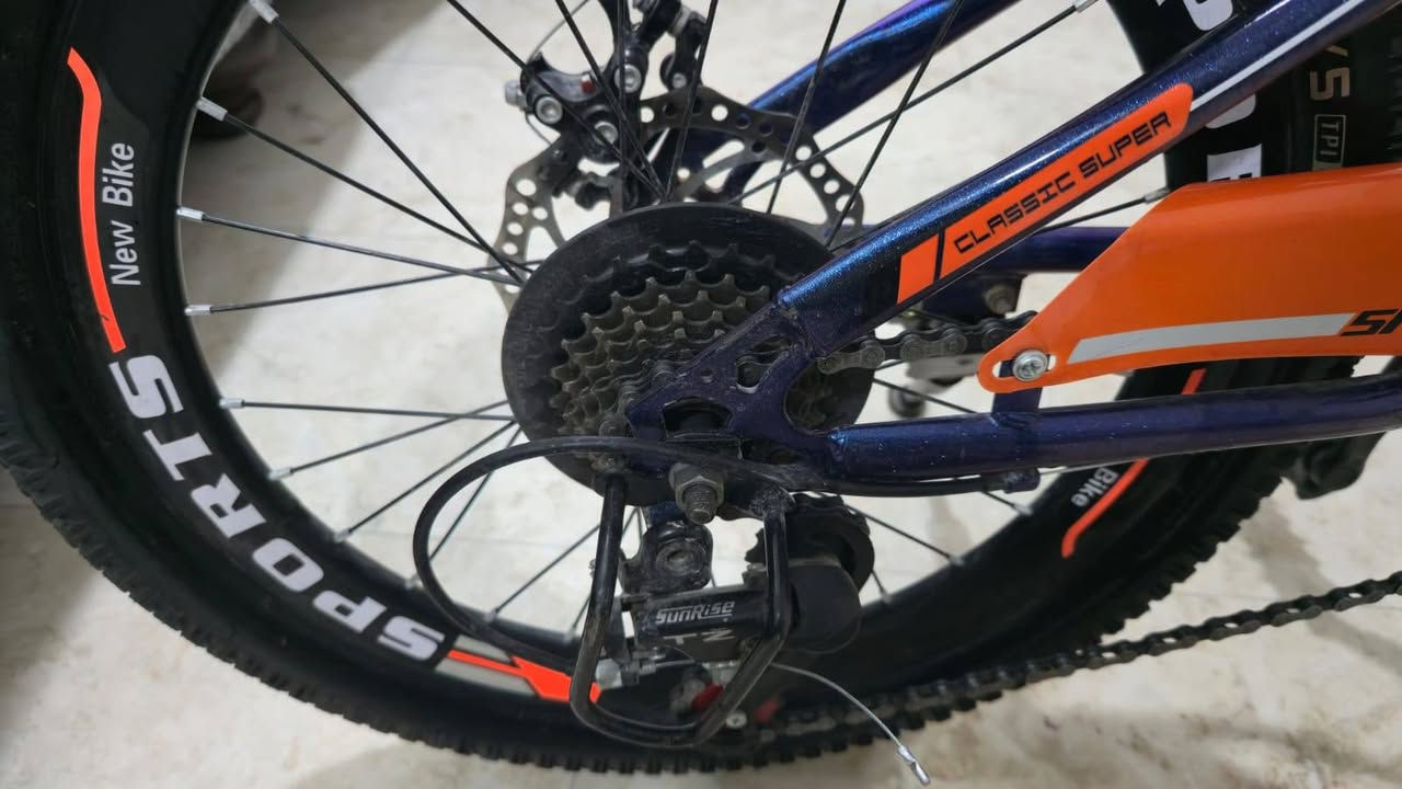 بايسكل جبلي قياس 20 .. كير سبع نمر .. بريكات دسك أمامي خلفي. مستعمل أقل من شهر .. نظافة 100 بالمية..
السعر 65 الف العنوان بغداد السيدية
 الرقم : ***********
