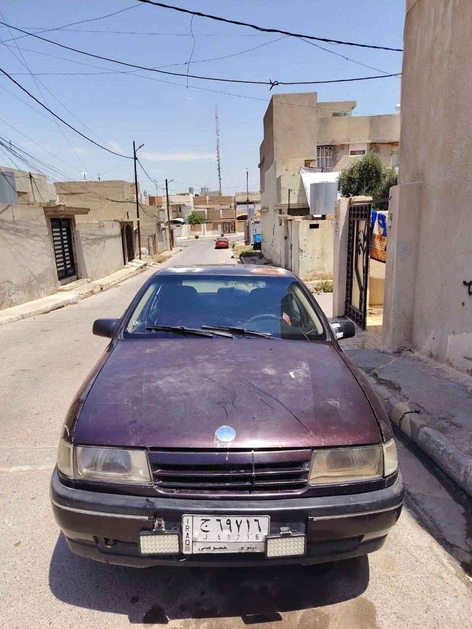 السلام عليكم ورحمة الله وبركاته
🚘اوبل فكتره
👋موديل ١٩٩١
🤚محرك ١٨كير عادي شرط محرك بدايه بخار 
👋رقم نينوى الماني وسنويه لل٣٠
🤚 بيها كابون الكتروني 
👋بلا صبغ دوائر معجون
✋صاحبها الشرعي بلموصل شرط الوكاله والتحويل
✋مكان السياره موصل رجم حديد
#السعر:٣٥وبيها مجال
(مكلف بل نشر) 
للاستفسار***********
