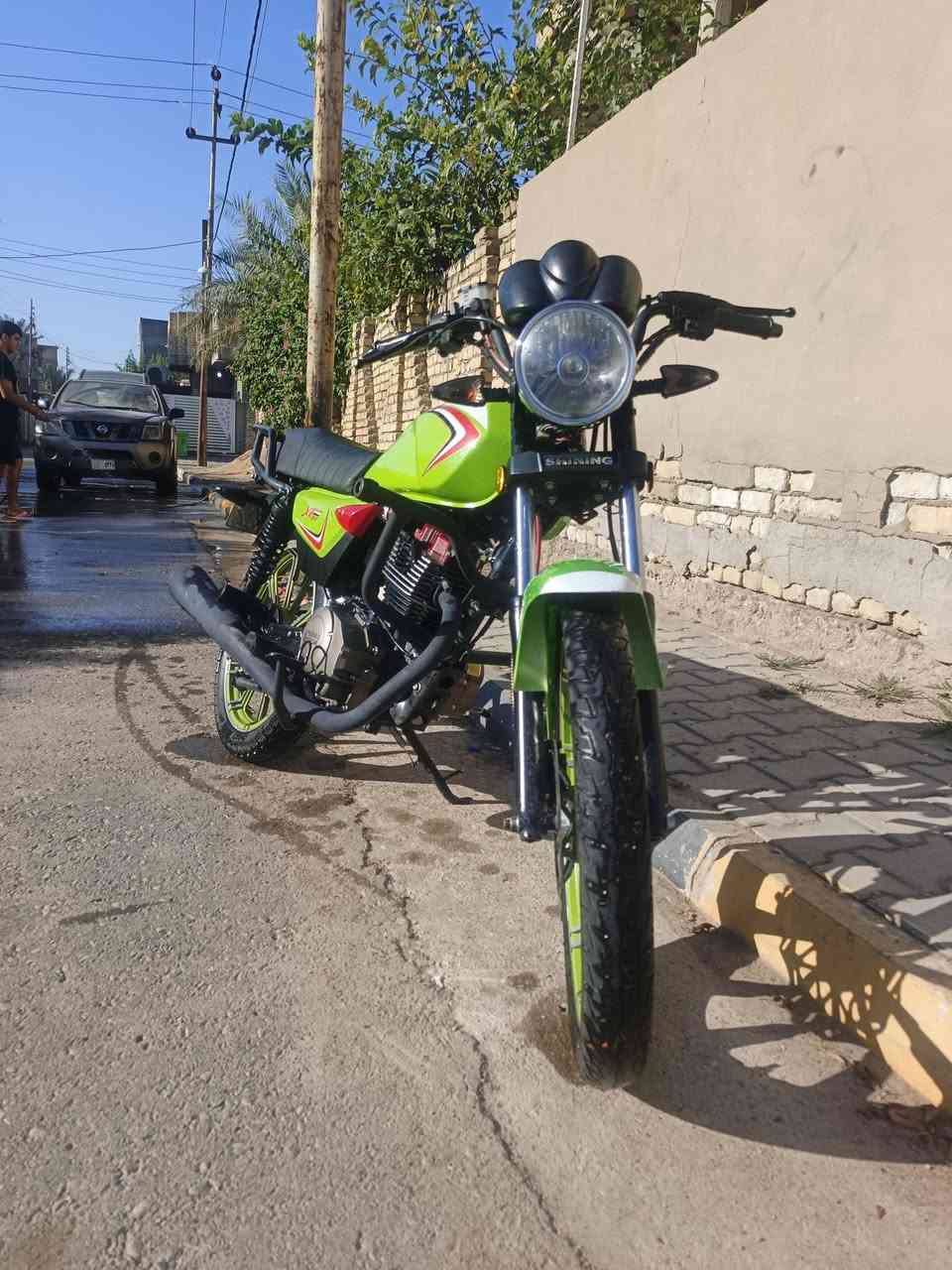 شاينك للبيع
موديل 23 رقم واسط 
مكفولة كفالة عامة 
وهذا رقمي ‏‪***********‬‏
