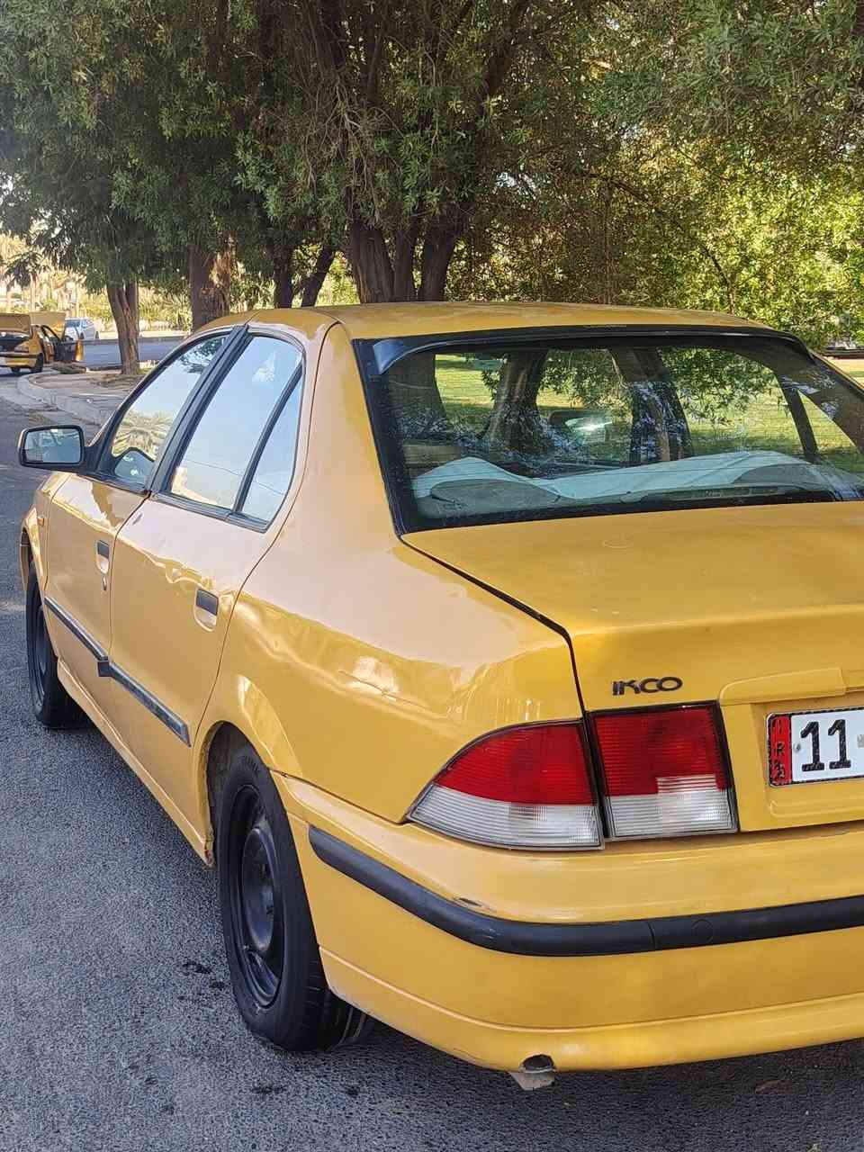سمند 2012 ناطقة كاملة اي نقص مابيهة مكفولة من الضربة والتبديل كير مكينة كفالة تبريد شغال مصفرة هيئة وغرامات ارقام انكليزية جديدة تحويل مباشر  السعر 28 مكاني بغداد رقمي ***********

