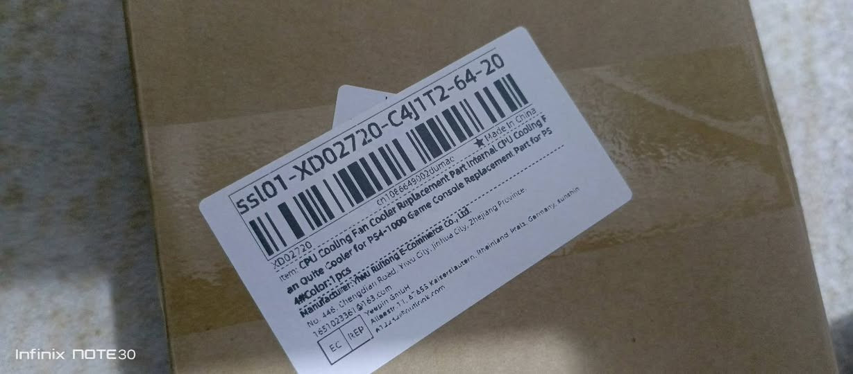 متوفر قطعتين فانات مال ps4 جديد بل كارتون مال امزون الي يخدمنه سعرهن 25 الف مع التوصيل


**إذا كنت صاحب هذا الإعلان وتريد حذفه لأي سبب، رجاءا أرسل رسالة إلى الدعم الفني**