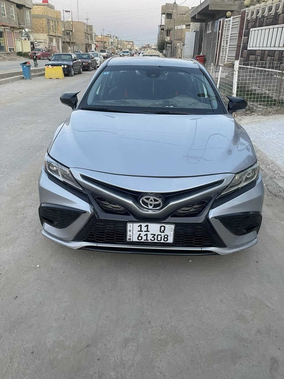 كامري 23 رقم بغداد طخه  خفيفه بالجاملغ الأمامي  بدون أربكات مكانها بالحله ***********  السعر 190
