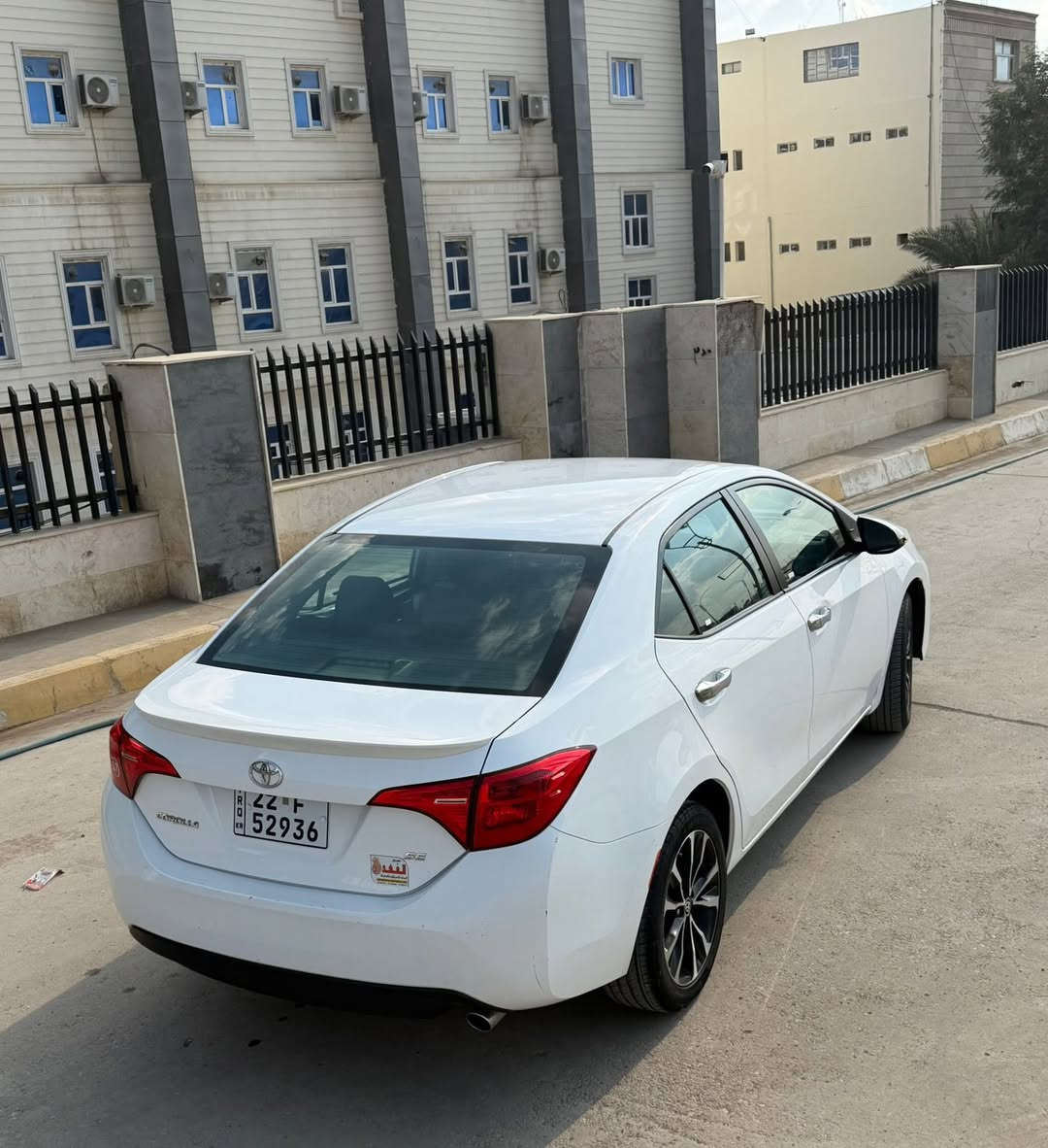 كورلا موديل 2017بيه صبغ
قطعتين سونار مرفوق ويا
صور رقم شمالي بسمنه
لسعر١٣٥بيها مجال قليل
مكان سيارة ديالى بعقوبة 
***********
