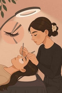 مساء الخير محتاجه موظفه رموش تكون من سكنه الغزاليه او الشعله او العامر...