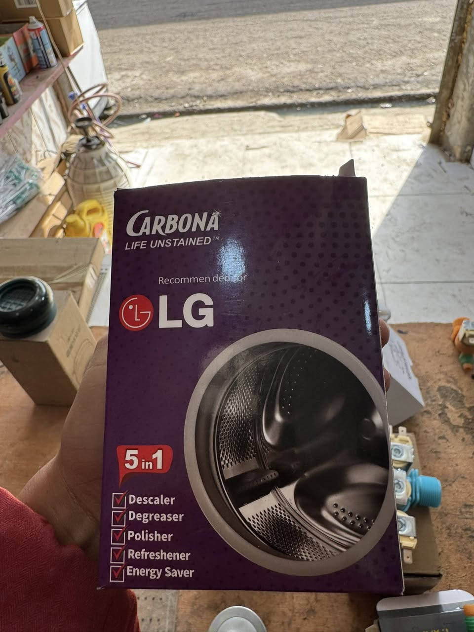 السلام عليكم.
متوفر كافة انواع الفلاتر للغسالات الفول اوتماتيك
ومنظفات الحوض  الاصلية
محلات حسين السيد.
العنوان/ الشطرة/ شارع الدجاج القديم/
ه/***********
