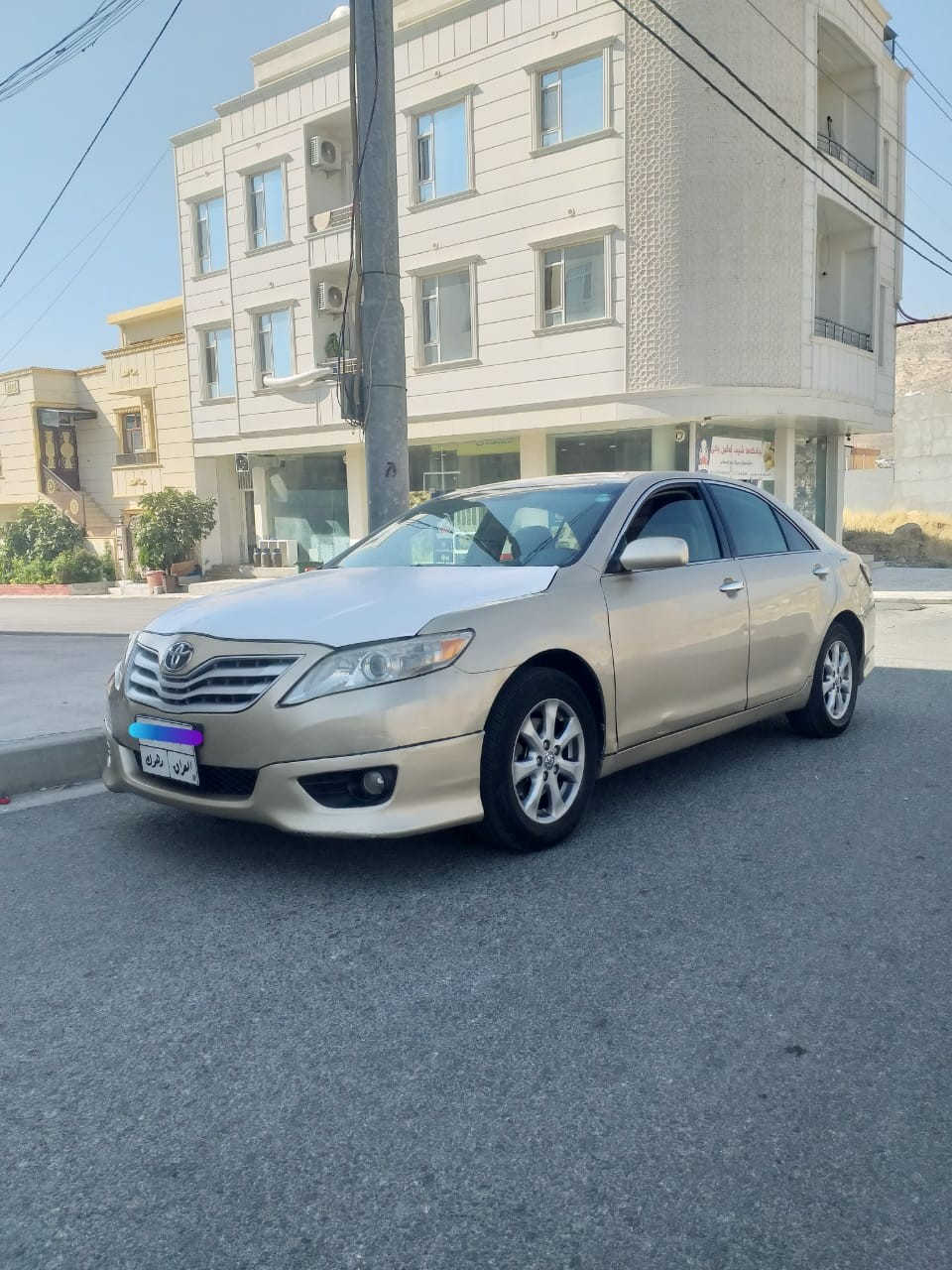 السلام عليكم كامري موديل ١١ وارد أمريكي رقم دهوك ضرر جامرلوغ امامي وبنيد وربع باب محرك ٢٥٠٠ كير تبريد صدر تايرات تمام عليهه ٨٥٠ دولار غرامه تنزل من السعر سعر ٩٨ ورقه رقم الجوال *********** وتساب مكان ديالى
