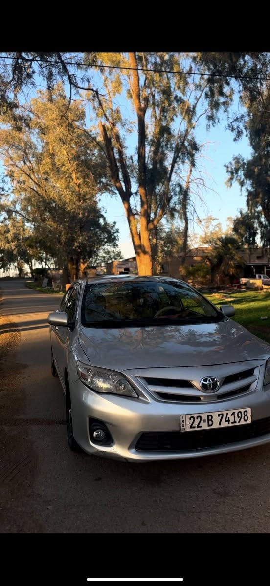 كورلا 2013 خليجي سيارة كلش نظيفة و مابيه نقص بيه قطعتين صبغ فقط سعره 130 وبيه مجال مكانها كركوك 
***********
