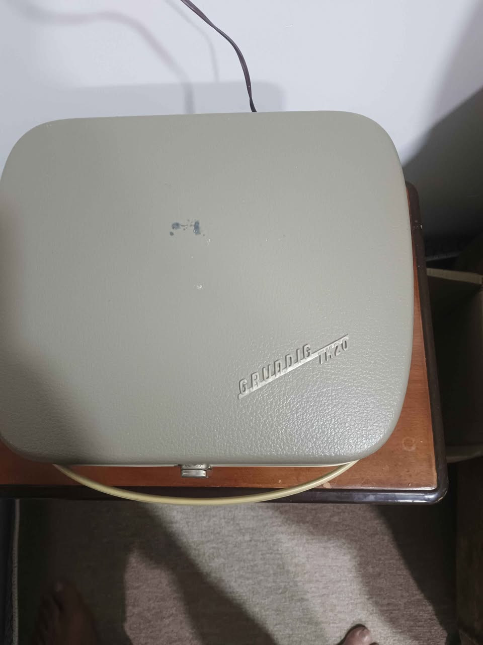 تەسجیلی بەکرە مارکەی کروندک tk20 ساڵی شەستەکانە ئیش دەکات،بۆفرۆشتن السليمانية, العراق


**إذا كنت صاحب هذا الإعلان وتريد حذفه لأي سبب، رجاءا أرسل رسالة إلى الدعم الفني**