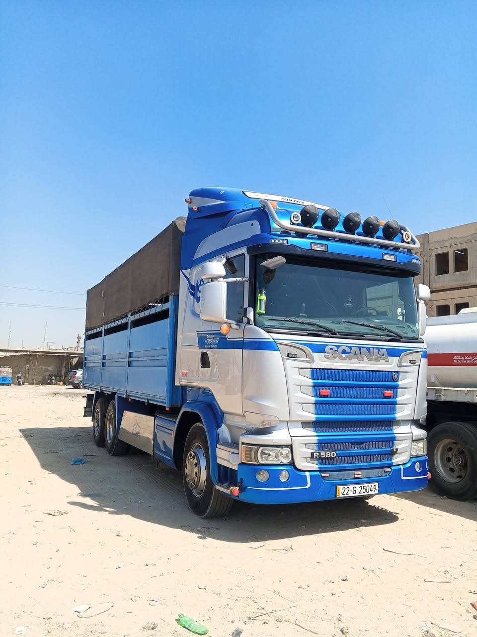 سكانيا 2015 مكينة580 ريتايدر ثلاجة تخم تاير تسجيل جديد باسمي  موبايل***********
***********
