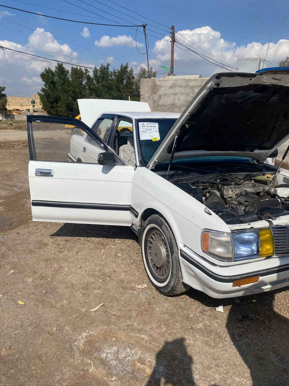 السلام عليكم ورحمه الله وبركاته...

سيارة سيدان موديل 90(للبيع) او (المراوس)
يسرة ابلاد مكفولة من الضربة والكص والعيب الشرعي السيارة مصبوغة احزام للجمالية 

مكينة كير و اكسل مكفولات شرط الشغل 

السيارة تبريد ثلج🥶

شاشة اوكامرة 

كهربائيات بحالة جيدة 

غرفة دواخل ابطاين ابحالة جيدة نضيفات 
 
تخم تاير خط ابيض نص عمر 

للأستفسار اتصال ***********📞

واتساب فقط ***********
السعر 60 اوبيهة مجال مكاني بغداد المعامل
