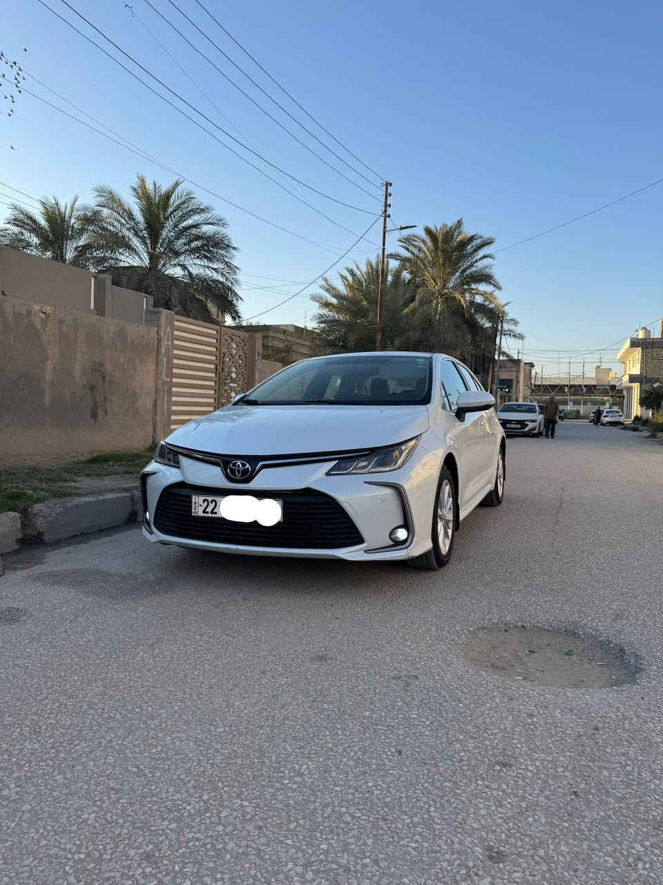 سلام عليكم كورلا موديل ٢٠٢٢ خليجي ساز اصل شركه 
 كفاله عامه شرط سونار رقم أربيل دولي تحويل او وكاله 
 مباشر مواصفات مري شفط حساسات امامي خلفي شاشه 
بصمه ترحيب ماشيه ٧٥ خمسه ويل كب جاهزه سياره بحالة الوكاله بعدهي السعر ١٦٨ وبيها مجال مكاني بابل واي استفسار اتصل على رقم ‭٠٧٧١ ٣٢١ ٦١٦٢‬
