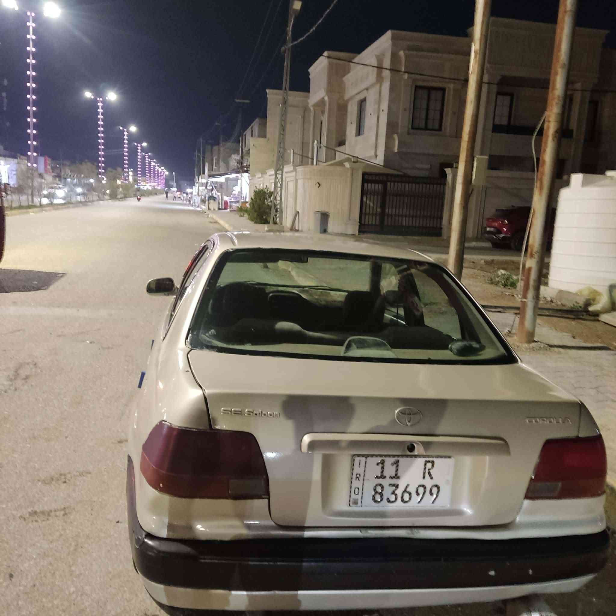 سلام عليكم سياره كورلا موديل 95 رقم بغداد شرط مداور صارل هه ٢٠ يوم من صاعده هزه سياره مصبوغه عام وكشرتهه حلوهه
ماناقصهه شي بس كيج مال كيلو متر عطلان وكهرباء كلهه شغاله
مكاني واسط نعمانيه. الهاتف ***********    خاص ماجاوب
ملاحضة_ سنويه بسم ولد من كوت
