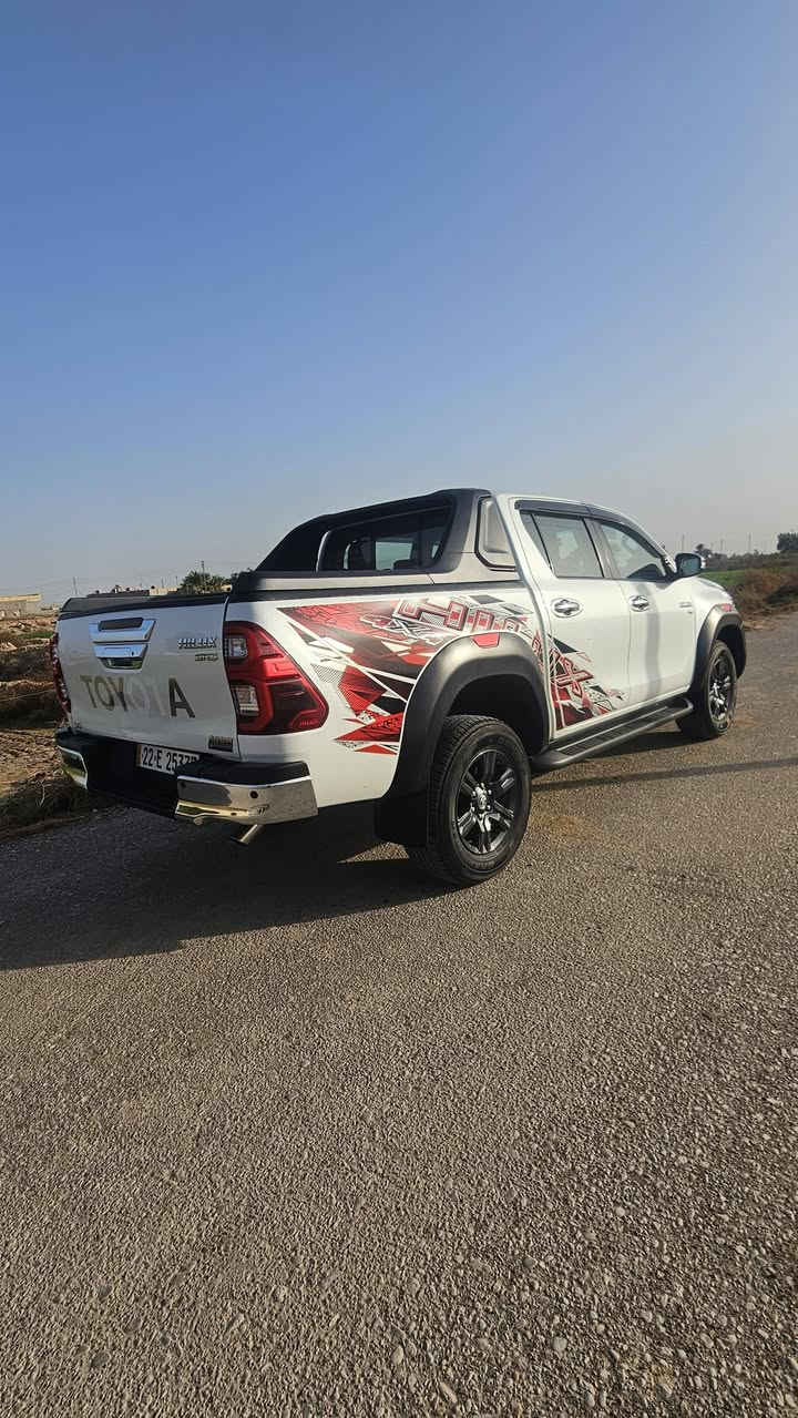 السلام عليكم لبيع تويوتا هايلوكس ساز موديل 2023كفاله عامه من كلشي ماشيه ٨٠الف السياره جديده ما متعوبه فول مواصفات SRS معروفه مواصفاته رقم أربيل انكليزي السعر 360ورقه وبيه مجال مكان السياره ميسان الشراي يتصل *********** /***********
