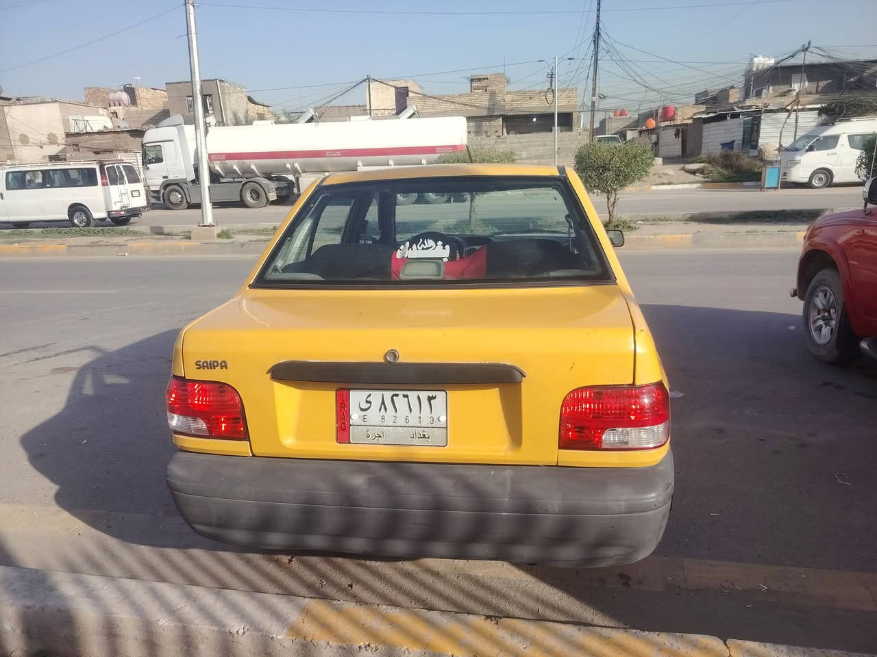 السلام عليكم سياره موديل 12 سياره حلوه مكاني بغداد ارقام انجليزي باسمي سلام الاحد ان شاء الله السعر 28 بيها مجال قليل سياره جير ومكينه مقفولات حداديه جديده رقم تاير جديد سياره خير من الله  ***********
