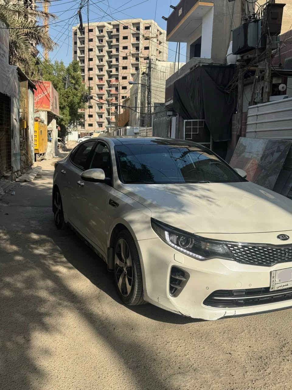 سلام عليكم
للبيع فقط 

كيا اوبتما 2016 خليجي 

فول للاخير ١/١ 

بصمه +بصمه ابواب 

بانوراما 

شاشه

كراسي جلد 

شفتات ستيرن 

حساسات اماميه خلفيه 

٥ويل كب 

محرك ٢٤٠٠ GDi

مانع انزلاق 

وبعد بيهه مواصفات معروفه 

رقم بغداد باسمي 

***********

السياره كفاله وجديده بمعنى الكلمه استخدام شخصي
