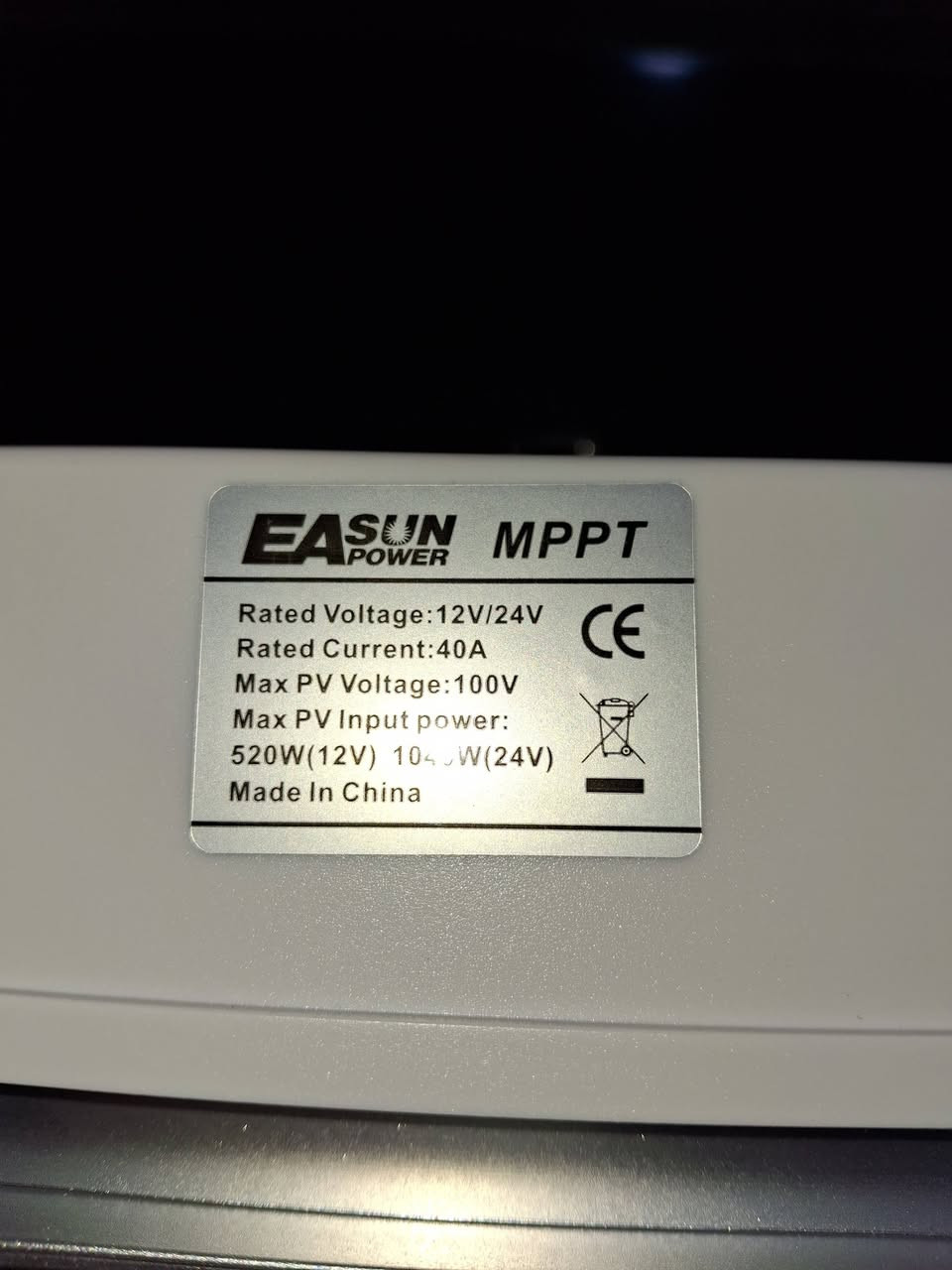 منظم شحن mppt تيار الشحن ٤٠ امبير يعمل على بطاريات ١٢ فولت و٢٤ فولت اقصى فولتية اللوح ١٠٠ فولت


**إذا كنت صاحب هذا الإعلان وتريد حذفه لأي سبب، رجاءا أرسل رسالة إلى الدعم الفني**