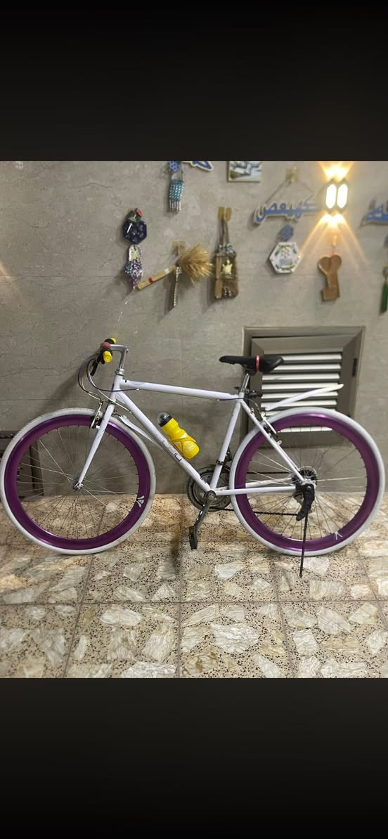 اذا تأخذهن ثنينهن أشوفك بسعرهن
الرصاصي 

السلام عليكم بايسكل C700 ياباني 

ماركة ALTON  اليابانيه 

البايك مختم من الطول للطول 

وكل اجزاء الهيكل ختم واحد حتى الكشن 

سيستم شيمانو.. كير بريكات بدالات 

✈️🔻ملاحضه\ البايك فافون  يعني وزن ريشه حتى اخف من الالمنيوم 

الون..  نيلي طافي 

المواصفات.. 

1\ بريك امامي خلفي شغالات 

2\ كيوره البدلات كلها شغاله امامي خلفي 

3/ المكينه 3×7 سستمهن شيمانو 

4/جوابة جدد وتايرات اصليات 

5\وباقي مواصفاته معروفه 

............ 

🔻السعر  135وبيه مجال بسيط

و البايسكل فافوننن مو حديد 

______________

الأبيض 

للبيع بايك قطعة  كلش قويه تروكلر  

ويل متغير لون 

ابيض و بنفسجي 

النضافة 100/10000 كلش كلش نضيف 

كير امامي خلفي مع بريكات كامله 

160 وبيه مجال بسيط كلش 

مكاني بغداد حي الإعلام 

***********
