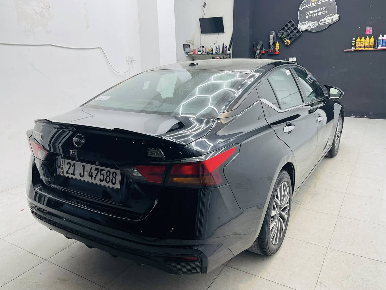 نیسان التیما SV
مودیل :2024
سیارە حلوە و کاعدە بدون مصرف 
رقم و سنویە جدید لحد 2030 باسمي
سیارە بیها ضرر فقط شبر بونیت صبخ و شبر تعدیل بل جاملغ بدون دواخل 
سیارە ماشیە 42 مایل  
گیر و محرك بشرط بدون صرف و بوخار 
مکان سیارە کرکوک 
السعر:165 
***********
