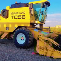 بسم الله الرحمن الرحيم يوجد حاصده للبيع شرط محرك معمره جاهزه الحصاد تخ...