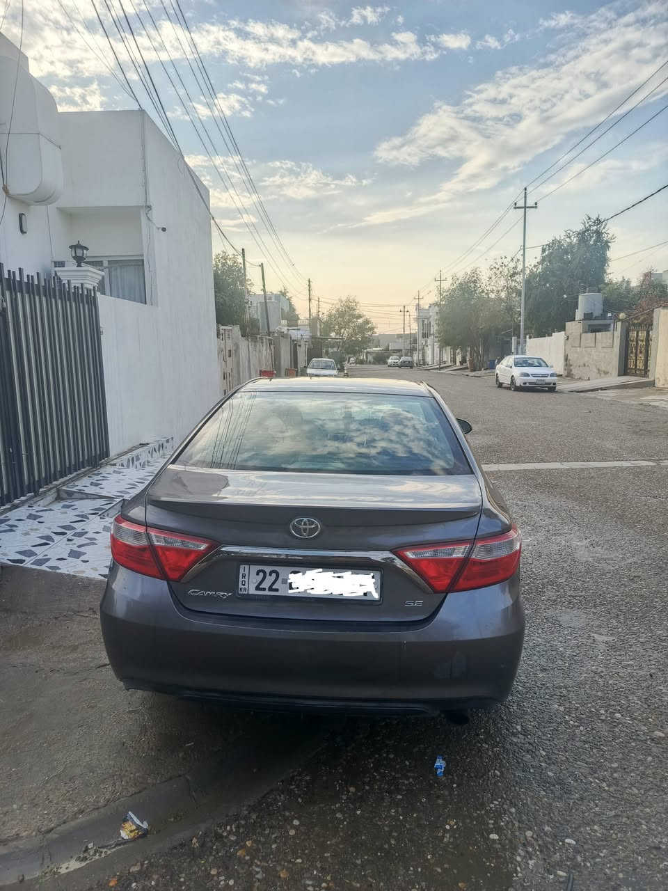 كامري 16 بيه قطعتين بونيت وجاملغ امامي صبغ رقم اربيل بيه شبر تعديل بل شاصي سعر مناسب 127 وبيه ومحرك بيه بخار  ***********
