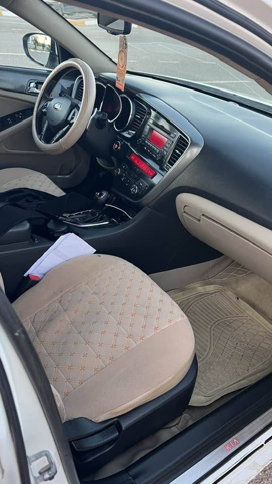 السلام عليكم / للبيع كيا اوبتما 2013 خليجي مكفوله كفاله فقط محرك مفتوح بارد باب السكن محرك 2400 صدر امامي خلفي جديد تخم تاير جديد دوشمه رقم جديد انكليزي وهزه جديده اب اسمي شرط التحويل سعر 135 وبيه مجال مكان تكريت الاستفسار ***********
