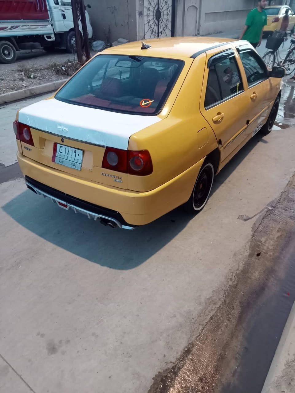 شيري كوين محرك الأصلي معمر طخم مازدة تايرات نص عمر سعرها 25مطلوبه هيئه ينزل من سعرها  وبيها مجال متوفر فيس بوك أو على رقم عنواني حي الانتصار 
***********
***********
