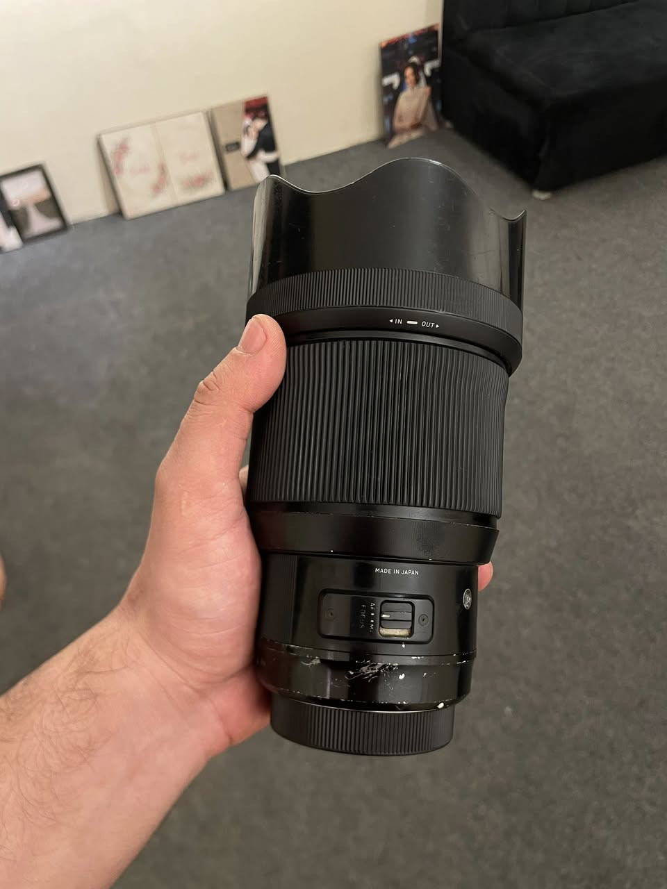 للبيع لينس  85 سيجما ارت للكانون
معاها هود وكابات وشنطه 📷

اللينس مافهوش اي مشاكل نهائي 

المكان ميت غمر شارع بورسعيد  01125388065


**إذا كنت صاحب هذا الإعلان وتريد حذفه لأي سبب، رجاءا أرسل رسالة إلى الدعم الفني**