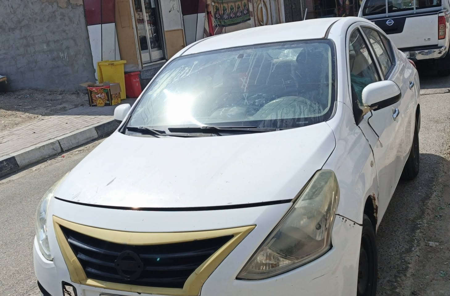 السلام عليكم
نيسان سني 16 للبيع البليته الزركه السيارة غنية عن التعريف افضل سيارة للتكسي 
سعر كلش مناسب ب 80 

*********** الحكيمية
