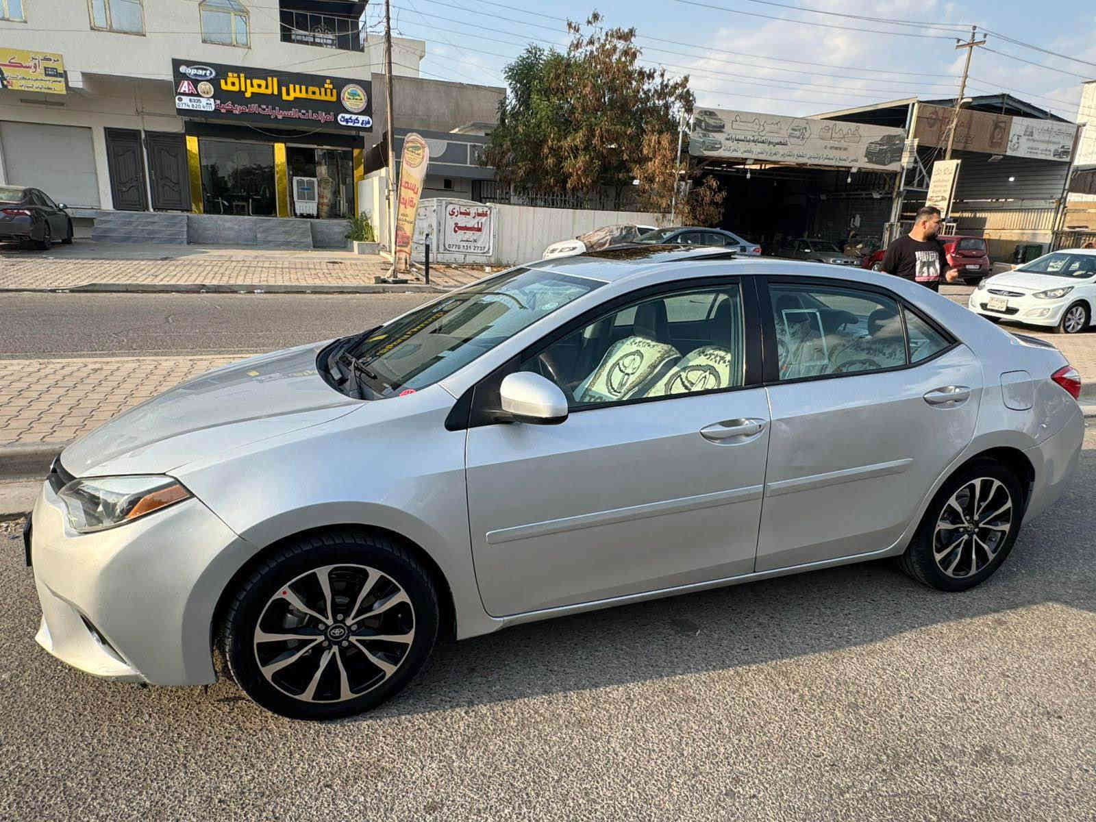 كورلا للبيع موديل 2016فول مواصفات 
بصمه سيلايد كشن جلد 
سعر132وبي مجال 
مكان سياره طوز خرماتو
باسمي شرط تحويل 
استفتار /*********** طوز
