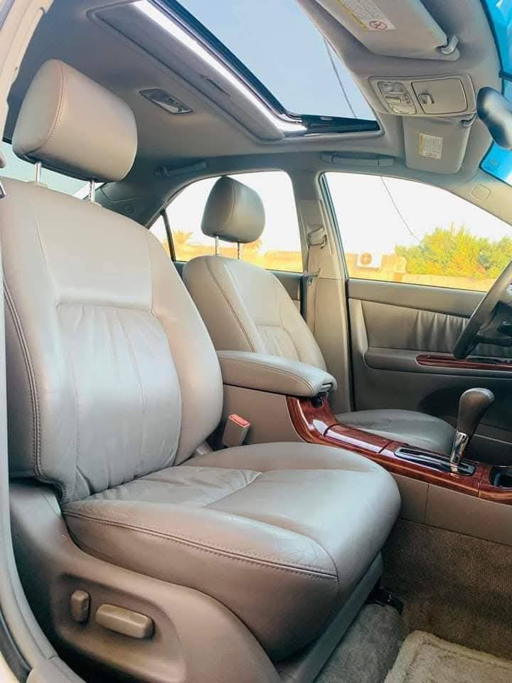 السيارة
كامري 2004
استماره فحص ساري الموتر شرط الفحص 
حالة السيارة: مستعملة
بحاله الوكاله علا شرط الفحص 
القير: قير : اوتوماتيك 
نوع الوقود:بنزين 
الممشى: 290  الف
المواصفات 
4 سلندر 
تشغيل مفتاح 
قيراتوماتيك
يتوفر خدمه شحن جميع الدول العربيه

للتواصل وتساب0581745771


**إذا كنت صاحب هذا الإعلان وتريد حذفه لأي سبب، رجاءا أرسل رسالة إلى الدعم الفني**