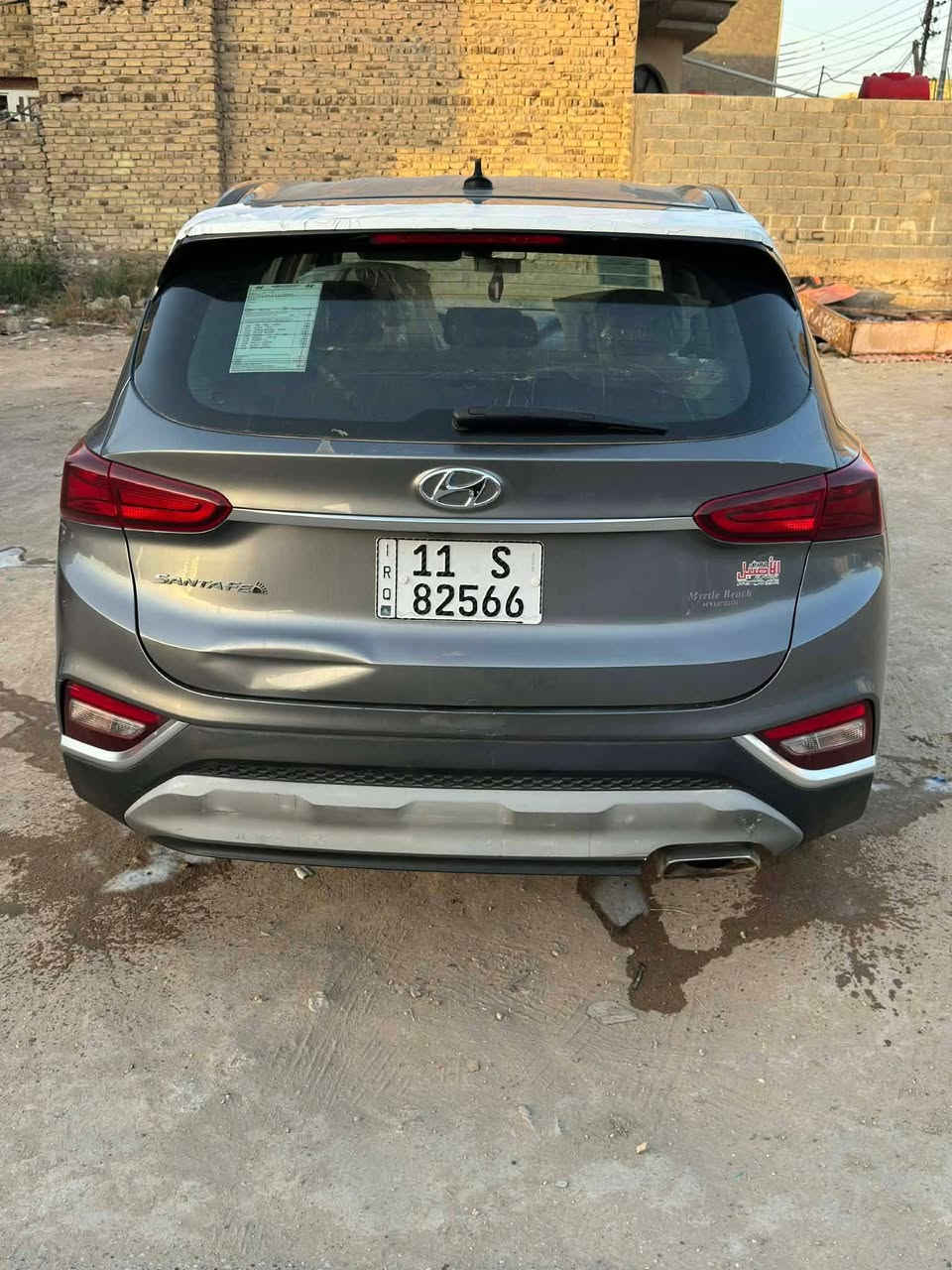 السلام عليكم
سنتافيه موديل 19 بغداد نكليزي تحويل شرط 
مكينه وكير وتبريد وحداديه لوك.   
اربعه سلندر. 5راكب.  
مراوس يرهم.  مكاني ناصريه 
ملاحظه بيها اربع قطع باب وتكمه اليمنه مصلحه وبنيد وجاملغ.   تجي وتكلب وتفحص سونار. 
السعر 150 بيها مجال 
***********
