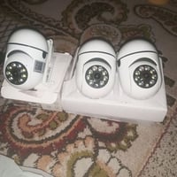 كاميرات مراقبة • ٣ قطع • توصيل