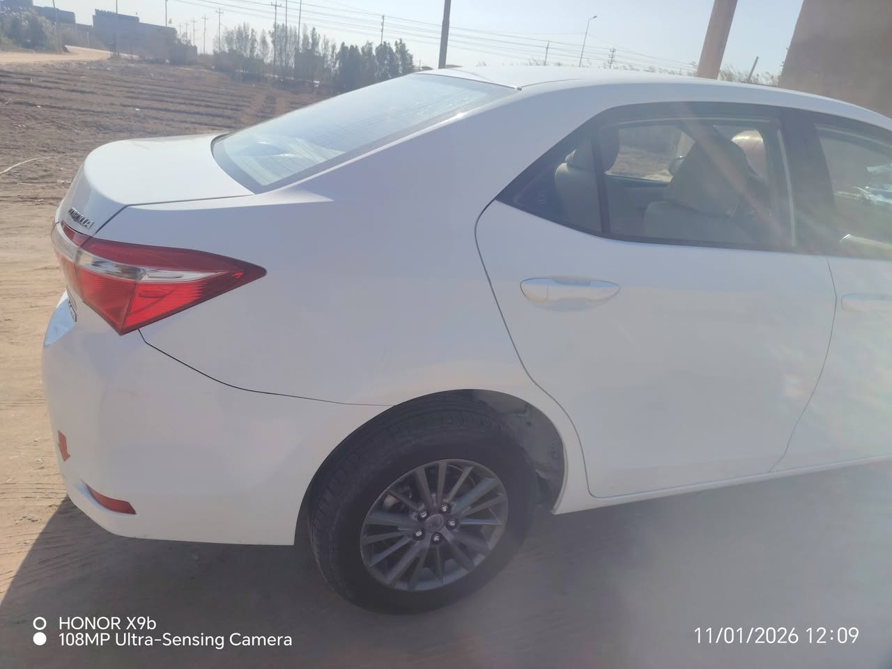 تويوتا كورلا 2015 خليجي
محرك 20 كفاله الكير والمكينه 
سياره مضيفه 
مبدل فقط باب يم الراكب وبدون صبغ 
سعر 126 بيها مجال قليل 
العنوان البصرة الهارثه 
رقم ***********
