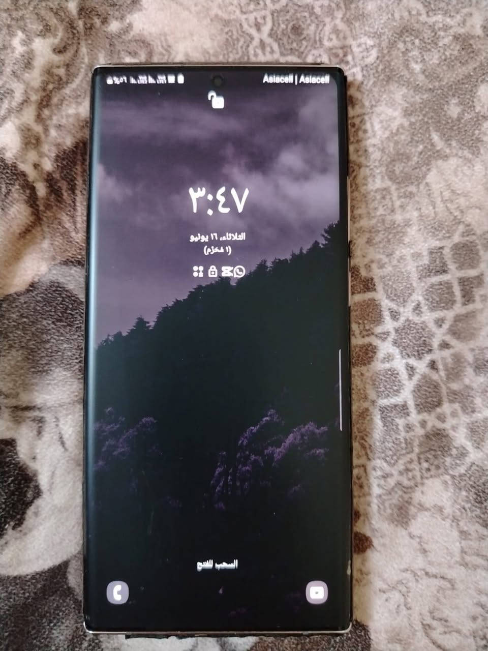 السلام عليكم
متاح جهاز Galaxy Note20 Ultra [ الترا نوت 20 ]

ذاكرة الجهاز 256  _ بدون ملحقات 

دبل سيمكارت ، 5g 

تضرر ظهر الجهاز تحت اللاصق الحراري [ فطر فقط ] + غير مفتوح 

للبيع ب 300 الف ، للمهتم  التواصل على ⬅️***********2
