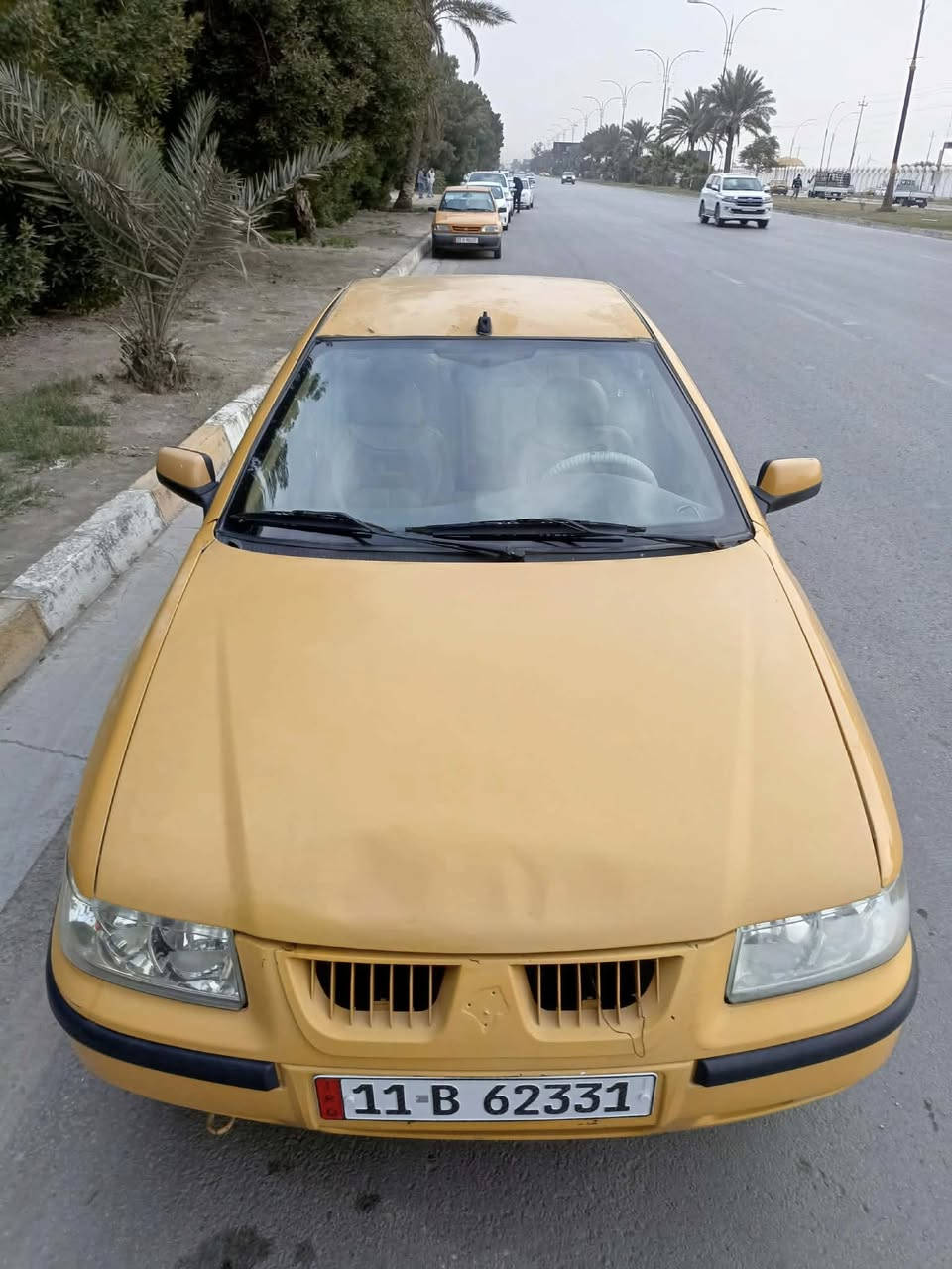 السلام عليكم 
سمند موديل 2012 ناطق
سنويه جديده بسمي تنتهي 3030
كير مكينه حداديه كفاله بالجيس
السياره لا ضربه ولا تبديل بس بيها مكانات جارده 
المكان كربلاء للاستفسار ***********
