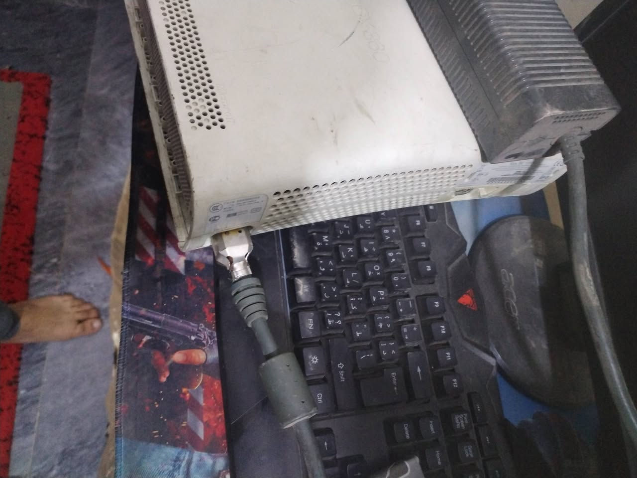 سلام عليكم عندي البيع
🔥 Xbox 360 

لمبة حمراء ! 🔴

الحالة: لمبة حمراء، يحتاج شوية تصليح في البورد

بدون يد، بدون هاردسك، بدون كيبلات

السعر: 45

 (قابل للفاهم 

ممتاز للمهتمين بالتصليح أو كقطع غيار

📲 تواصل واتس/اتصال: [***********]
مكاني بغداد دوره 

#ملاحضه يجوز يطلع عطل لحيم او بورد ضارب +او بطاريه +جهاز جنت تاركه لين بل دوام 

ماعجبك سعر عوف لا تعلق تعليق سلبي
