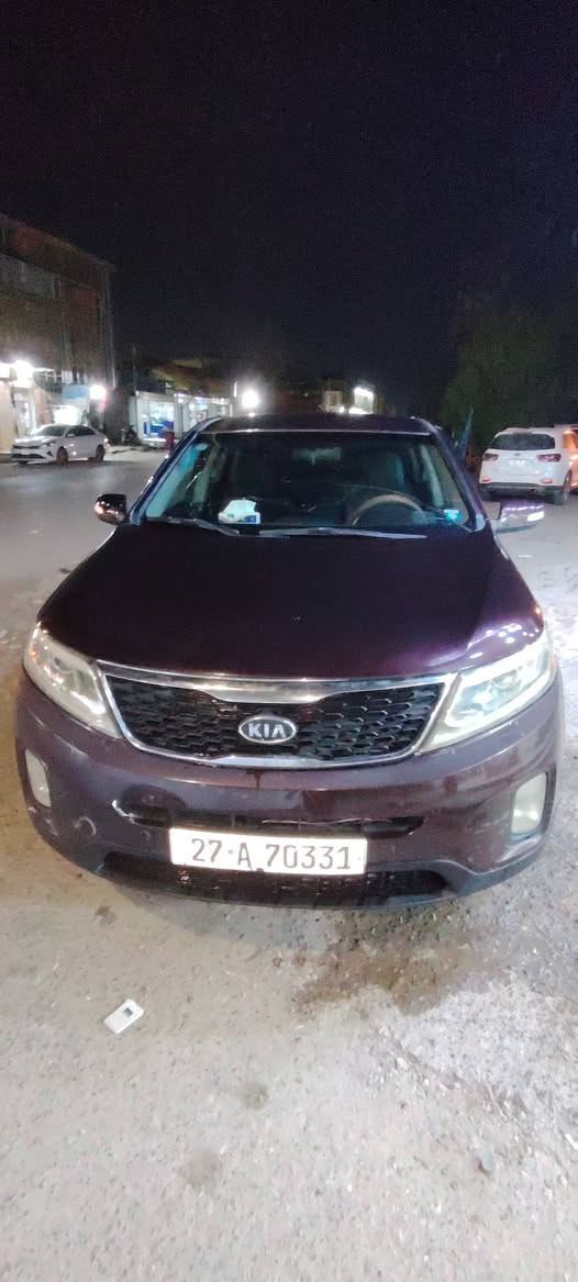 سورنتو أمريكي بأسمي رقم انكليزي حادثه فقط بالبنيد ومعمر بدون دواخل السعر ١٤٥ المكان ناصريه تضحيه الرقم ***********
