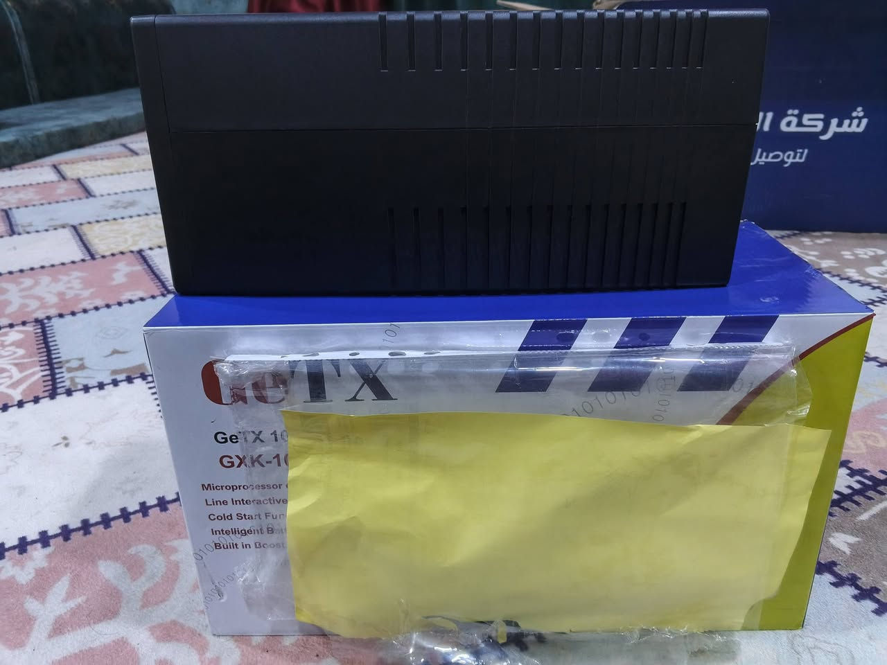 السلام عليكم
UPS OFFLINE 1KV GETX

استعمال شهر واحد فقط بس حتة اطفي الحاسبة
Line-attractive battery 

يشغل 600w لمدة 8-10 دقائق 

رايدة ب 50 مكاني سماوة توصيل متوفر


**إذا كنت صاحب هذا الإعلان وتريد حذفه لأي سبب، رجاءا أرسل رسالة إلى الدعم الفني**